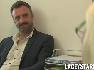 Laceystarr - professeur gilf mange pascal blanc foutre shortly après x évalué vidéo