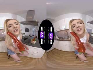 TmwVRnet - Tina Gold - hot Pepper for Salad and Orgasm