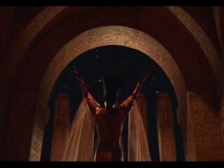 Ebony feature Ritual Orgy, Free Ebony Orgy HD sex video b5