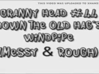 Grown-up Granny Deepthroat Compilation, adult clip 8e