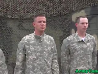 Armeija jocks nykiminen dicks til kumulat laukaus